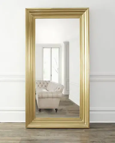 Katherine Noble by BMC Beryl Brass Clad Floor Mirror | Thumbnail 1 Katherine Noble by BMC Beryl Brass Clad Floor Mirror | Thumbnail 1