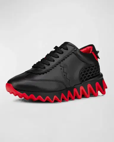 Christian Louboutin Kid's Loubishark Leather Sneakers, Toddler/Kids | Thumbnail 2 Christian Louboutin Kid's Loubishark Leather Sneakers, Toddler/Kids | Thumbnail 2