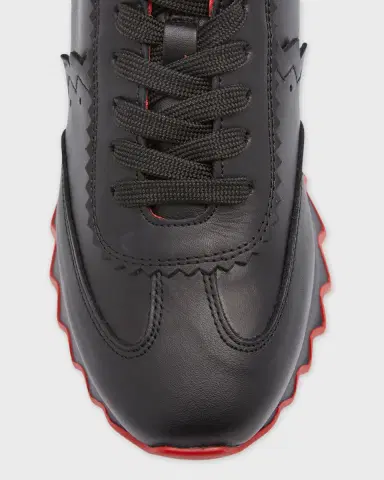 Christian Louboutin Kid's Loubishark Leather Sneakers, Toddler/Kids | Thumbnail 6 Christian Louboutin Kid's Loubishark Leather Sneakers, Toddler/Kids | Thumbnail 6