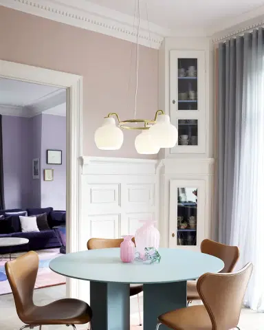 Louis Poulsen VL Ring Crown 3-Light Chandelier, 9" | Thumbnail 2 Louis Poulsen VL Ring Crown 3-Light Chandelier, 9" | Thumbnail 2