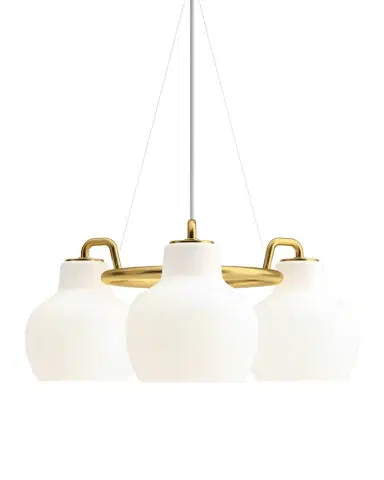 Louis Poulsen VL Ring Crown 3-Light Chandelier, 9" | Thumbnail 1 Louis Poulsen VL Ring Crown 3-Light Chandelier, 9" | Thumbnail 1