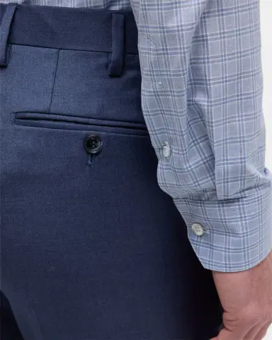 Giorgio Armani Men's Wool Twill Dress Trousers | Thumbnail 5 Giorgio Armani Men's Wool Twill Dress Trousers | Thumbnail 5