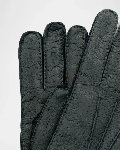 Portolano Men 's Peccary Leather Gloves | Thumbnail 2 Portolano Men 's Peccary Leather Gloves | Thumbnail 2