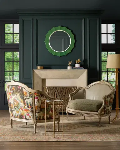 Katherine Noble by BMC Green Altair 36" Wall Mirror | Thumbnail 4 Katherine Noble by BMC Green Altair 36" Wall Mirror | Thumbnail 4