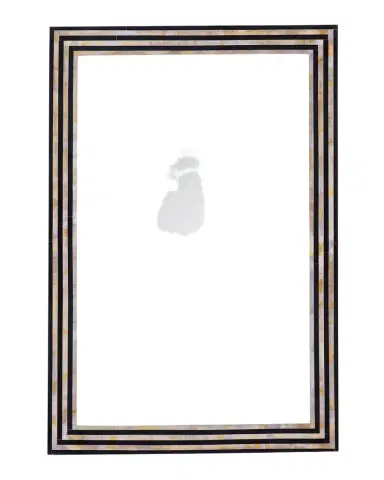 Katherine Noble by BMC Stepford 44" Bone & Resin Wall Mirror | Thumbnail 1 Katherine Noble by BMC Stepford 44" Bone & Resin Wall Mirror | Thumbnail 1