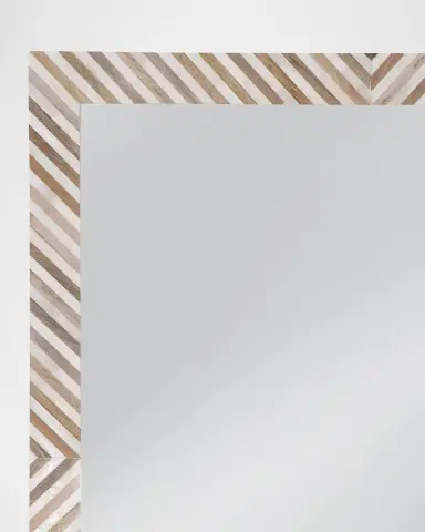 Katherine Noble by BMC Karl 48" Wood & Resin Wall Mirror | Thumbnail 3 Katherine Noble by BMC Karl 48" Wood & Resin Wall Mirror | Thumbnail 3