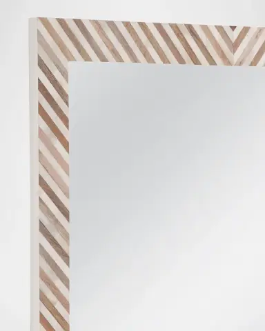 Katherine Noble by BMC Karl 48" Wood & Resin Wall Mirror | Thumbnail 4 Katherine Noble by BMC Karl 48" Wood & Resin Wall Mirror | Thumbnail 4