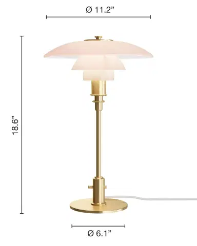 Louis Poulsen PH 3/2 Table Lamp, 19" | Thumbnail 4 Louis Poulsen PH 3/2 Table Lamp, 19" | Thumbnail 4