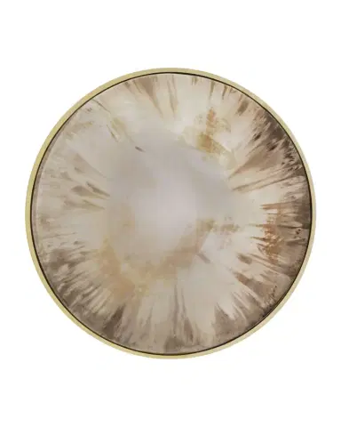 Katherine Noble by BMC Hovland Antiqued Wall Mirror, 36" Round | Thumbnail 1 Katherine Noble by BMC Hovland Antiqued Wall Mirror, 36" Round | Thumbnail 1