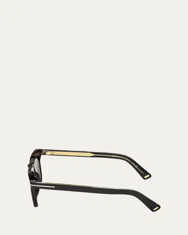 TOM FORD Icon 48mm Acetate Square Sunglasses | Thumbnail 3 TOM FORD Icon 48mm Acetate Square Sunglasses | Thumbnail 3