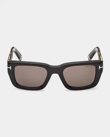 TOM FORD Icon 52mm Acetate Rectangular Sunglasses | Thumbnail 2 TOM FORD Icon 52mm Acetate Rectangular Sunglasses | Thumbnail 2