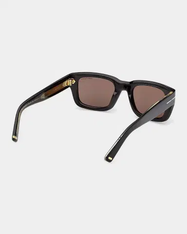 TOM FORD Icon 52mm Acetate Rectangular Sunglasses | Thumbnail 4 TOM FORD Icon 52mm Acetate Rectangular Sunglasses | Thumbnail 4