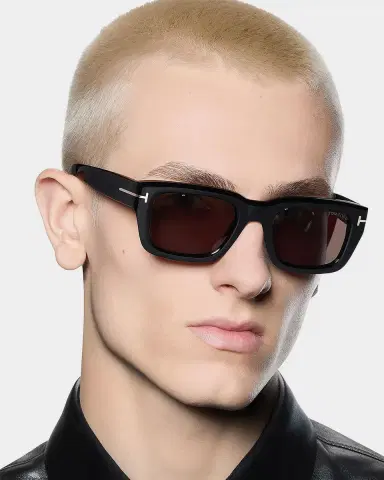 TOM FORD Icon 52mm Acetate Rectangular Sunglasses | Thumbnail 5 TOM FORD Icon 52mm Acetate Rectangular Sunglasses | Thumbnail 5