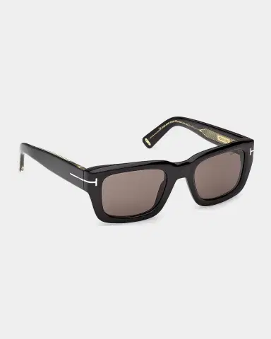 TOM FORD Icon 52mm Acetate Rectangular Sunglasses | Thumbnail 9 TOM FORD Icon 52mm Acetate Rectangular Sunglasses | Thumbnail 9