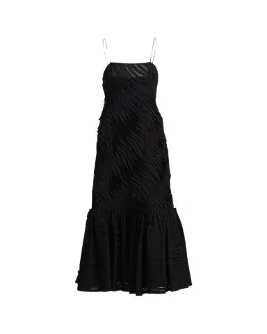 Ulla Johnson Augustina Textured-Pleat Maxi Dress | Thumbnail 1 Ulla Johnson Augustina Textured-Pleat Maxi Dress | Thumbnail 1