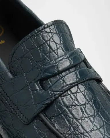 Church 's Men 's Milton Crocodile Loafers | Thumbnail 2 Church 's Men 's Milton Crocodile Loafers | Thumbnail 2