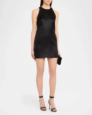 Brandon Maxwell The Joelle Mini Dress | Thumbnail 4 Brandon Maxwell The Joelle Mini Dress | Thumbnail 4