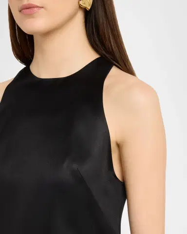 Brandon Maxwell The Joelle Mini Dress | Thumbnail 6 Brandon Maxwell The Joelle Mini Dress | Thumbnail 6