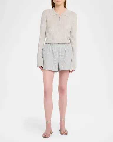 Brandon Maxwell The Sabine Polo Sweater | Thumbnail 2 Brandon Maxwell The Sabine Polo Sweater | Thumbnail 2