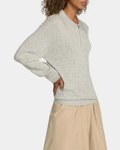 Brandon Maxwell The Sabine Polo Sweater | Thumbnail 5 Brandon Maxwell The Sabine Polo Sweater | Thumbnail 5