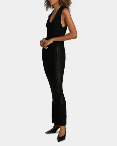 Brandon Maxwell The Lou Lou Mesh-Knit Dress | Thumbnail 5 Brandon Maxwell The Lou Lou Mesh-Knit Dress | Thumbnail 5