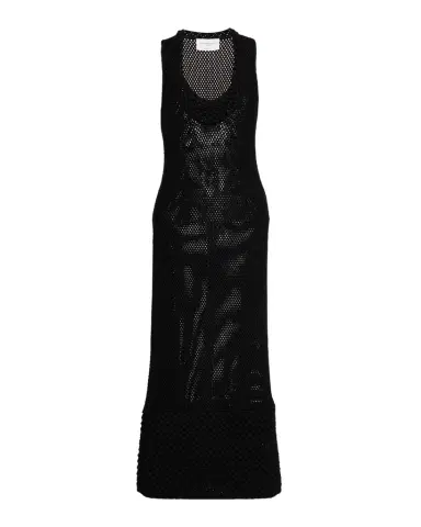 Brandon Maxwell The Lou Lou Mesh-Knit Dress | Thumbnail 1 Brandon Maxwell The Lou Lou Mesh-Knit Dress | Thumbnail 1
