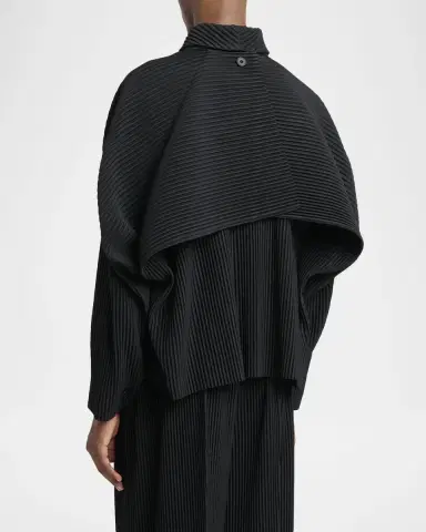 Homme Plisse Issey Miyake Men 's Pleated Button-Down Shirt | Thumbnail 3 Homme Plisse Issey Miyake Men 's Pleated Button-Down Shirt | Thumbnail 3