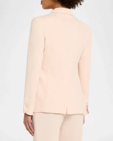 Emporio Armani Single-Button Gabardine Jacket | Thumbnail 3 Emporio Armani Single-Button Gabardine Jacket | Thumbnail 3