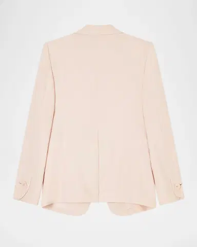 Emporio Armani Single-Button Gabardine Jacket | Thumbnail 5 Emporio Armani Single-Button Gabardine Jacket | Thumbnail 5