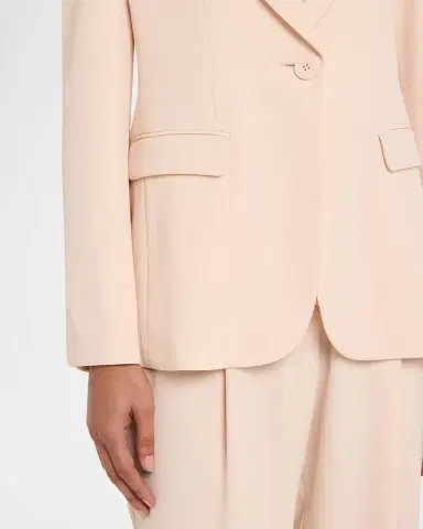 Emporio Armani Single-Button Gabardine Jacket | Thumbnail 6 Emporio Armani Single-Button Gabardine Jacket | Thumbnail 6