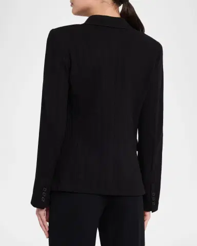 Emporio Armani Chevron Stretch Jersey Jacket | Thumbnail 2 Emporio Armani Chevron Stretch Jersey Jacket | Thumbnail 2