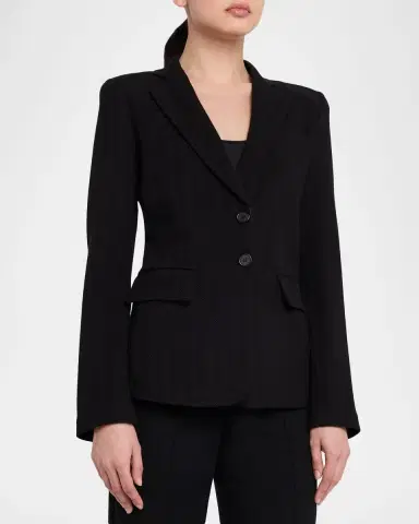 Emporio Armani Chevron Stretch Jersey Jacket | Thumbnail 3 Emporio Armani Chevron Stretch Jersey Jacket | Thumbnail 3