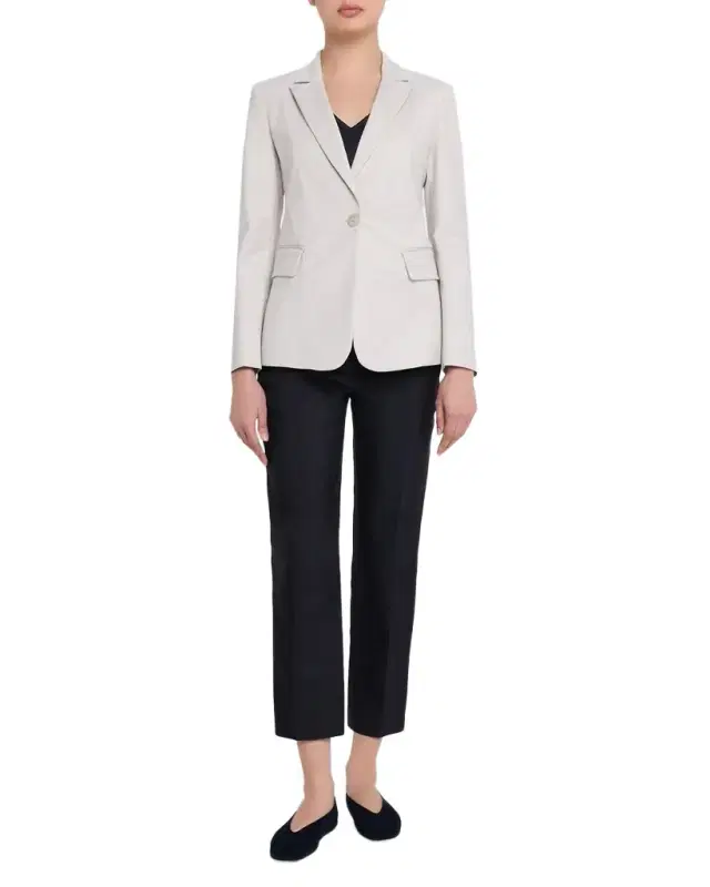 Cotton Couture Single-Button Blazer Cotton Couture Single-Button Blazer