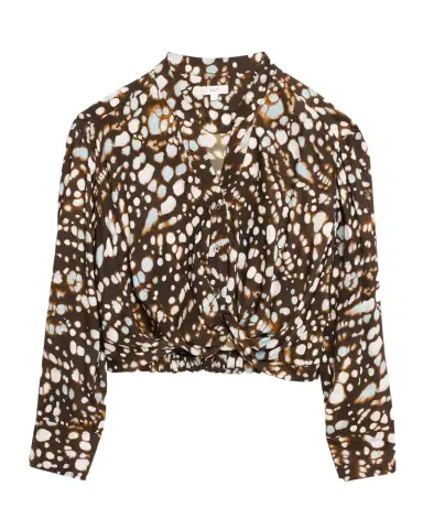A.L.C. Luca Twist-Hem Cropped Top | Thumbnail 1 A.L.C. Luca Twist-Hem Cropped Top | Thumbnail 1
