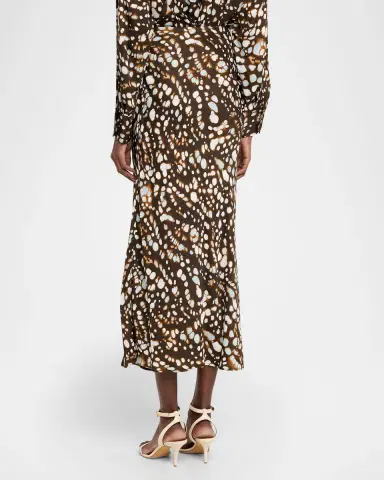 A.L.C. Jean Spotted Column Skirt | Thumbnail 3 A.L.C. Jean Spotted Column Skirt | Thumbnail 3
