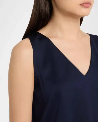 Ungaro Aliza Sleeveless Satin Blouse | Thumbnail 13 Ungaro Aliza Sleeveless Satin Blouse | Thumbnail 13