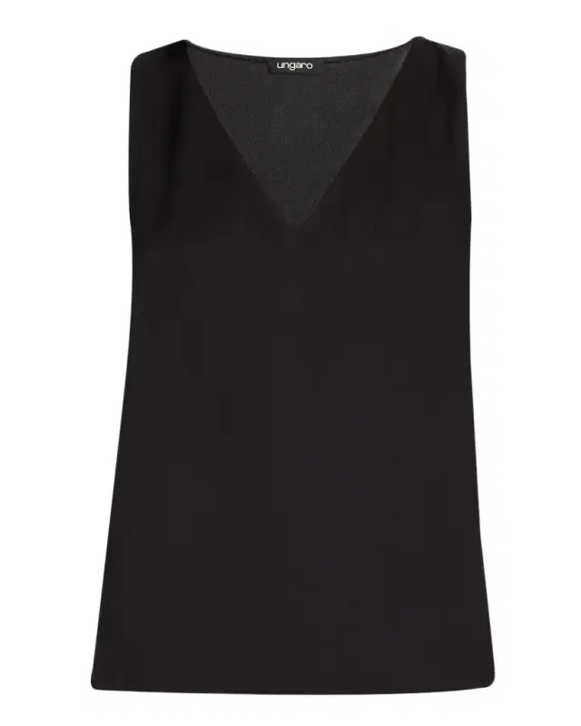Aliza Sleeveless Satin Blouse Aliza Sleeveless Satin Blouse