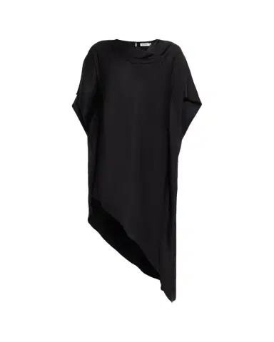 SIMKHAI Sadia Satin Mini Cape Dress | Thumbnail 1 SIMKHAI Sadia Satin Mini Cape Dress | Thumbnail 1