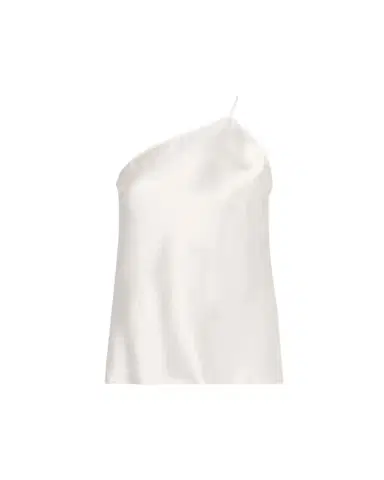 Rick Owens One-Shoulder Satin Slip Top | Thumbnail 1 Rick Owens One-Shoulder Satin Slip Top | Thumbnail 1