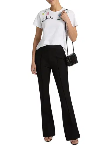 Cinq à Sept Women's Aubrie Bootcut Pants - Black | Thumbnail 2 Cinq à Sept Women's Aubrie Bootcut Pants - Black | Thumbnail 2