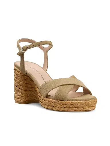Stuart Weitzman Women's Dayna 80MM Platform Espadrille Sandals | Thumbnail 2 Stuart Weitzman Women's Dayna 80MM Platform Espadrille Sandals | Thumbnail 2