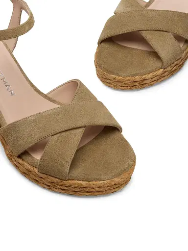 Stuart Weitzman Women's Dayna 80MM Platform Espadrille Sandals | Thumbnail 4 Stuart Weitzman Women's Dayna 80MM Platform Espadrille Sandals | Thumbnail 4