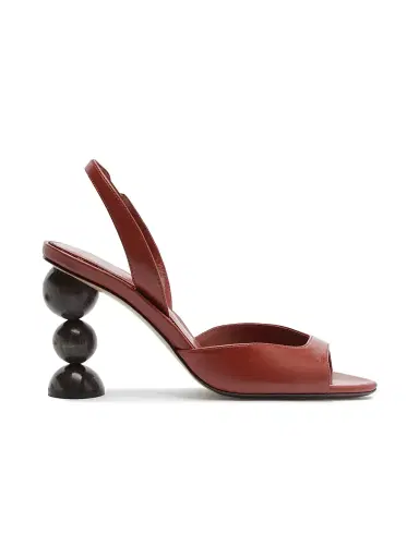 Alexandre Birman Women's Tropicana 85MM Leather Sandals - Henna - Size 11.5 | Thumbnail 1 Alexandre Birman Women's Tropicana 85MM Leather Sandals - Henna - Size 11.5 | Thumbnail 1