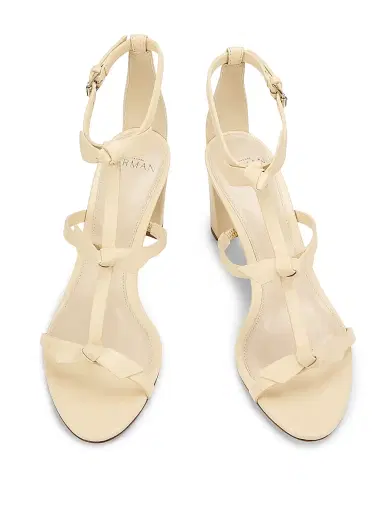 Alexandre Birman Women's Slim Lolita 75MM Leather Sandals - Creamy - Size 9 | Thumbnail 4 Alexandre Birman Women's Slim Lolita 75MM Leather Sandals - Creamy - Size 9 | Thumbnail 4