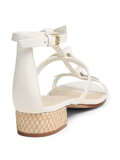 Alexandre Birman Women's Slim Lolita 30MM Leather Sandals - White - Size 11 | Thumbnail 3 Alexandre Birman Women's Slim Lolita 30MM Leather Sandals - White - Size 11 | Thumbnail 3