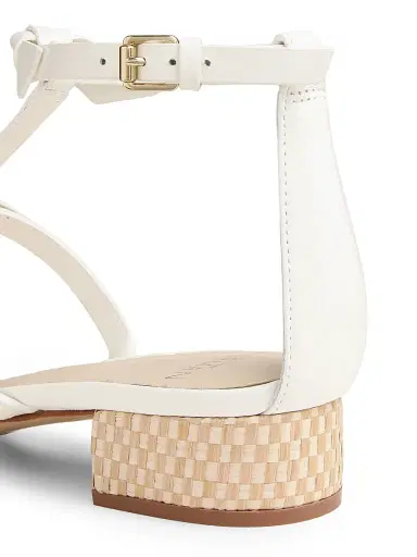 Alexandre Birman Women's Slim Lolita 30MM Leather Sandals - White - Size 11 | Thumbnail 6 Alexandre Birman Women's Slim Lolita 30MM Leather Sandals - White - Size 11 | Thumbnail 6