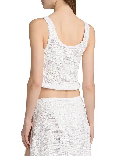 Ramy Brook Women's Kyra Sequin-Embellished Cotton Top | Thumbnail 4 Ramy Brook Women's Kyra Sequin-Embellished Cotton Top | Thumbnail 4