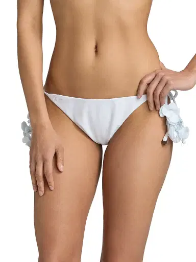 Ramy Brook Women's Benni Floral Bikini Bottom - White | Thumbnail 3 Ramy Brook Women's Benni Floral Bikini Bottom - White | Thumbnail 3