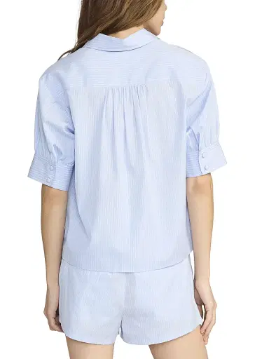 Frame Women's Striped Cotton Top | Thumbnail 6 Frame Women's Striped Cotton Top | Thumbnail 6