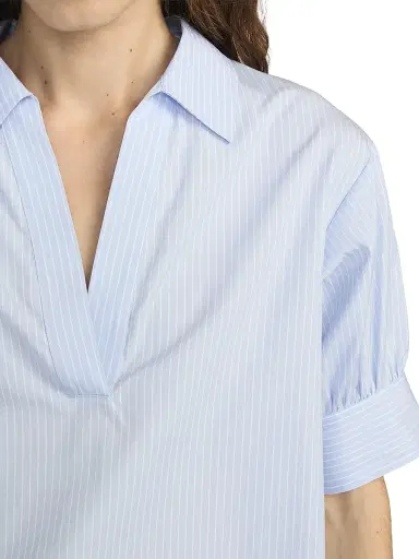 Frame Women's Striped Cotton Top | Thumbnail 7 Frame Women's Striped Cotton Top | Thumbnail 7